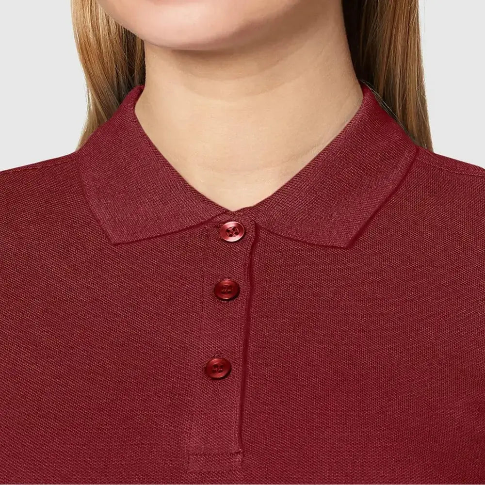 Premium Cotton-Blend Polo Tee