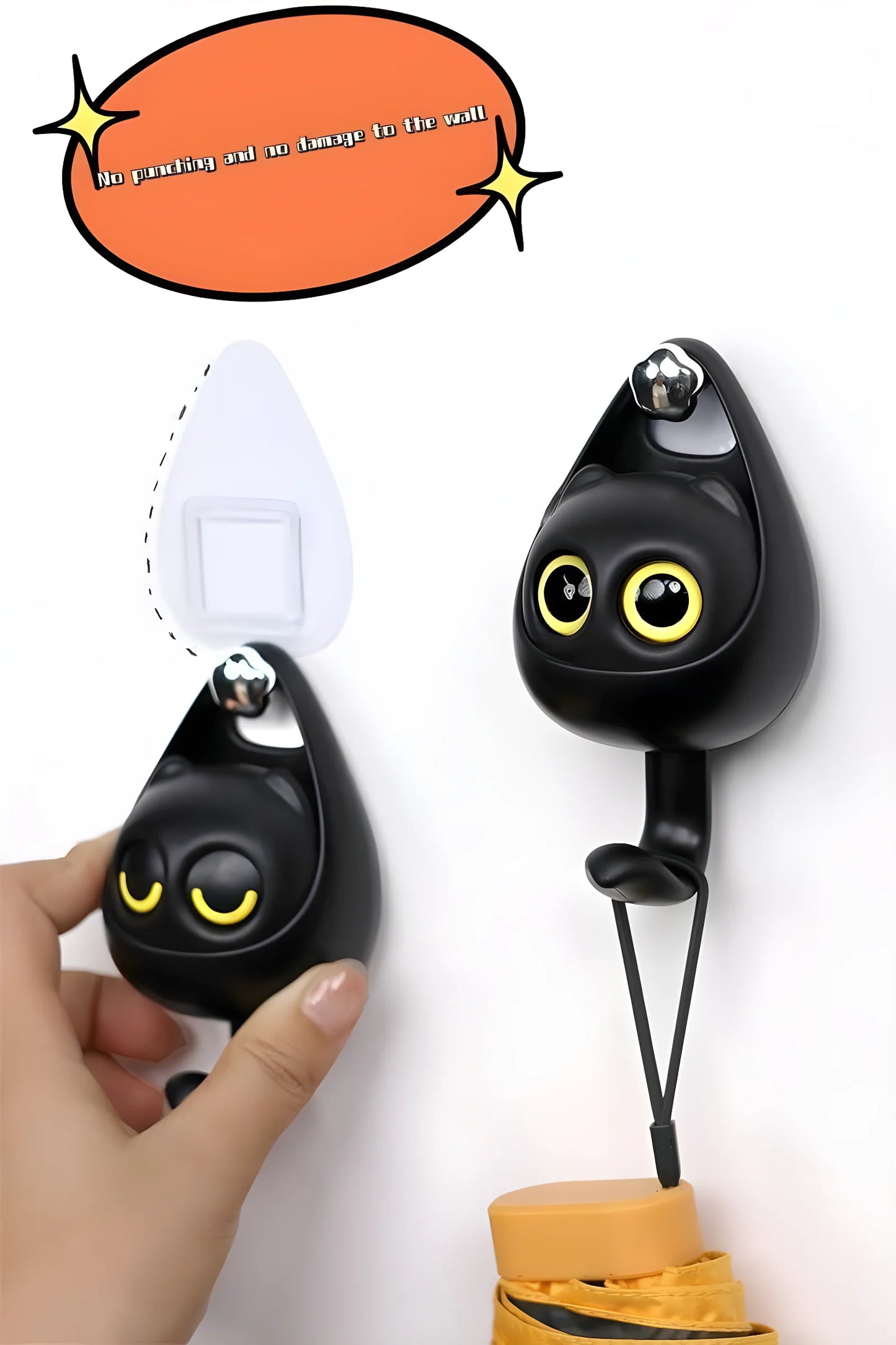 Adhesive Wall Hooks (2 Pack) Home Accessories