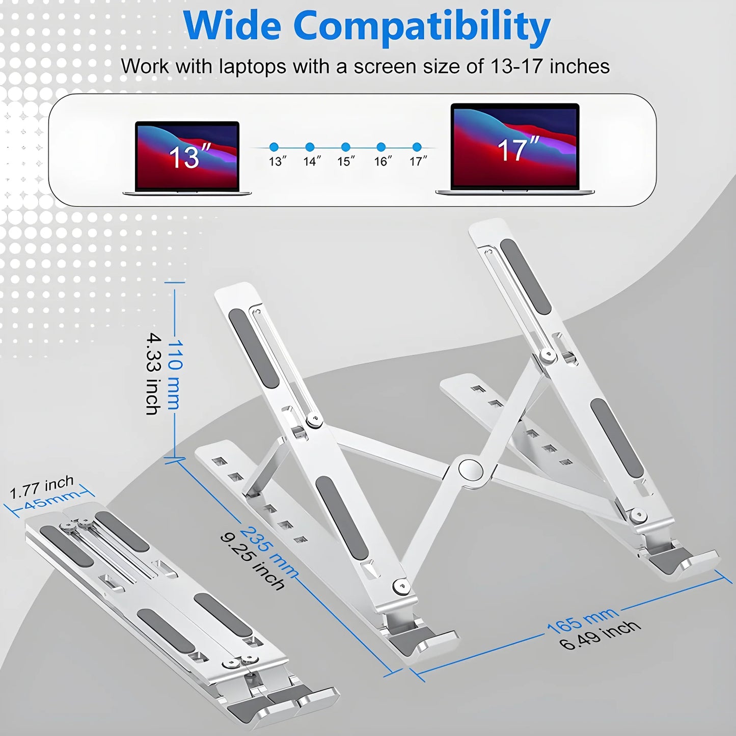 Adjustable Ergonomic Laptop Stand Electronics