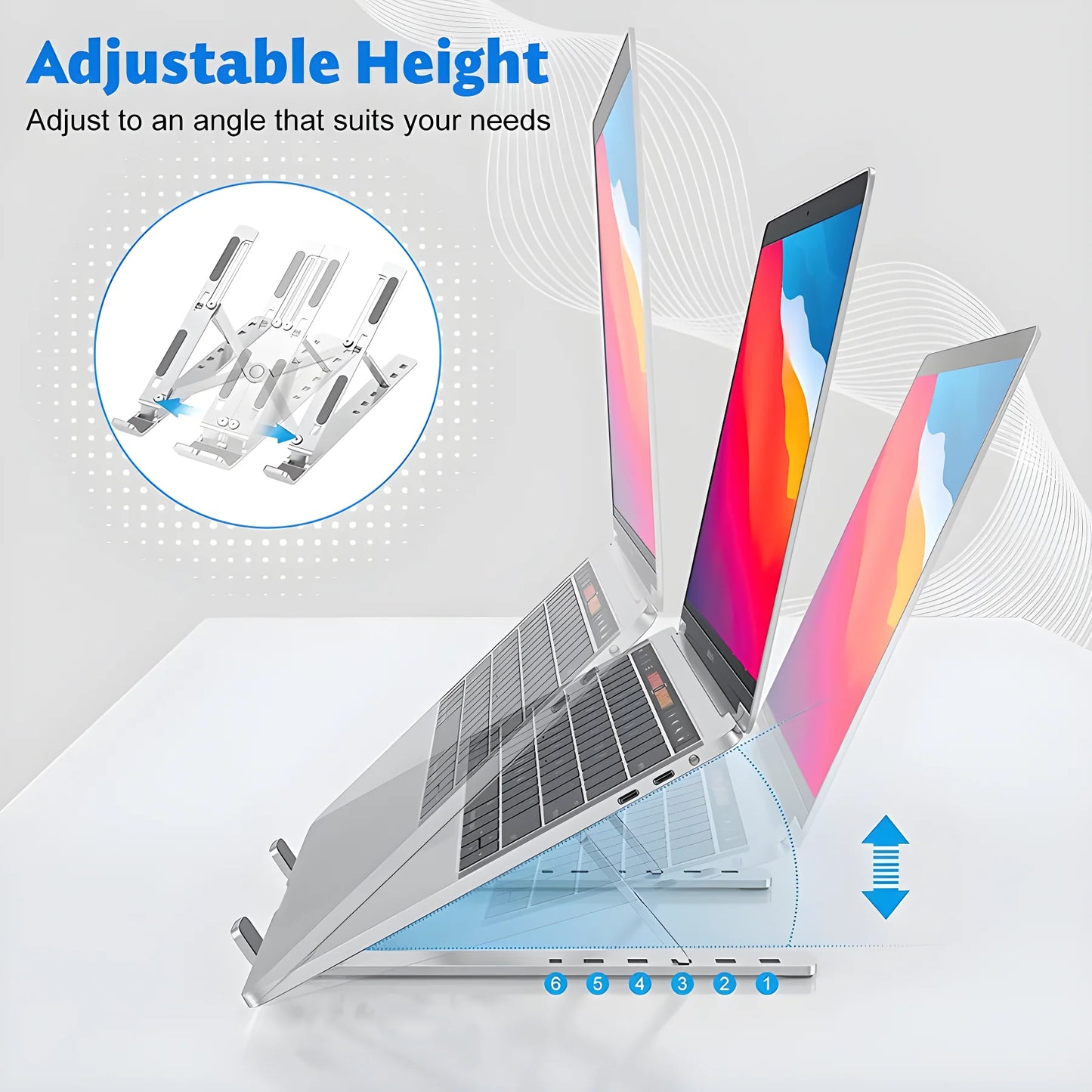 Adjustable Ergonomic Laptop Stand Electronics