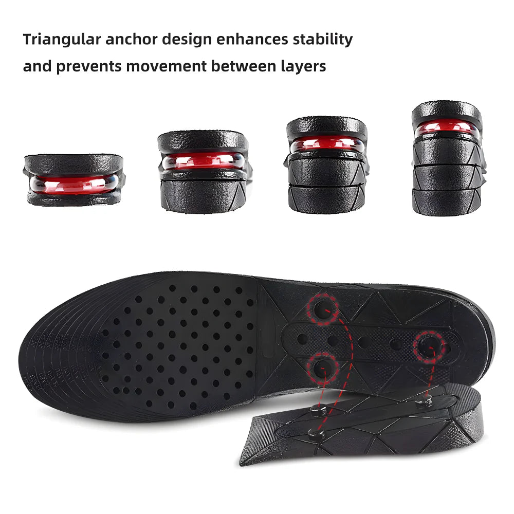 Adjustable Height Insoles Shoes