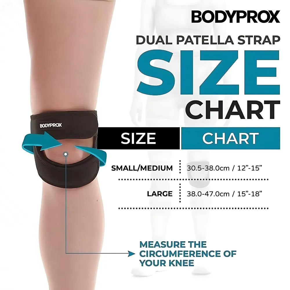 Adjustable knee strap