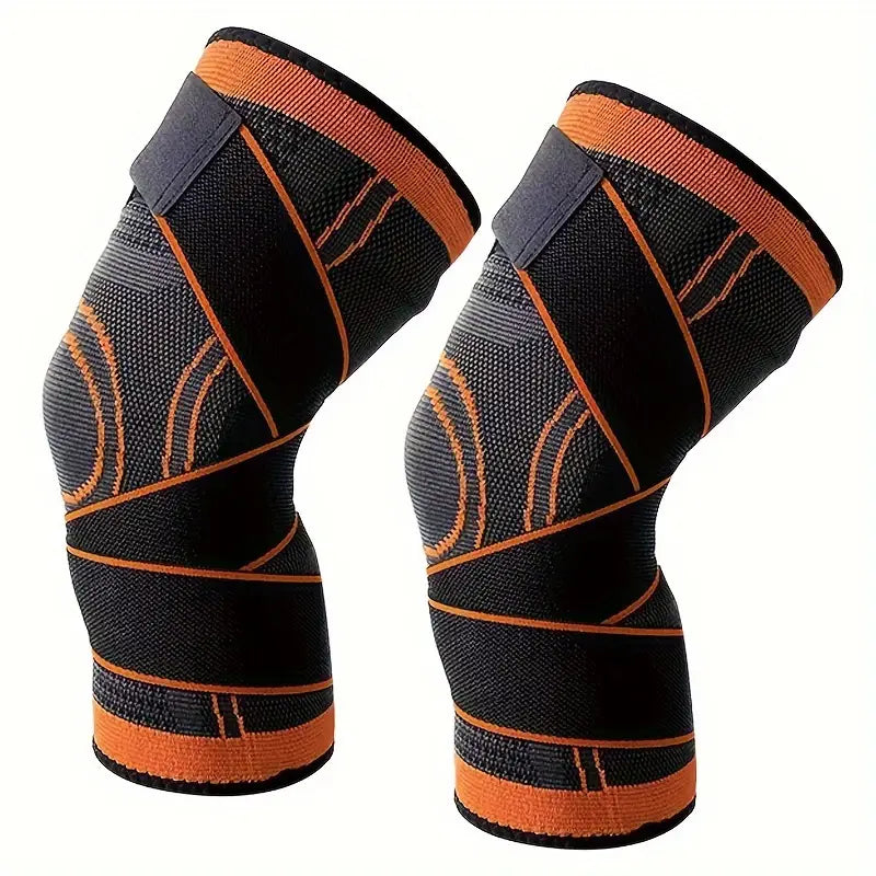 Adjustable knee wraps (pair)