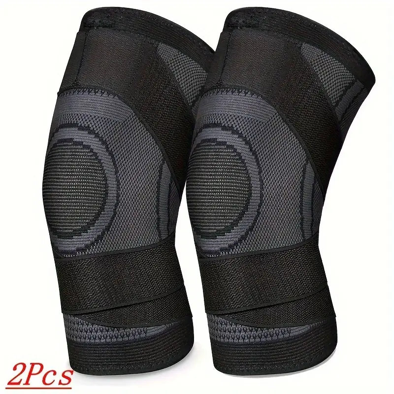 Adjustable knee wraps (pair)