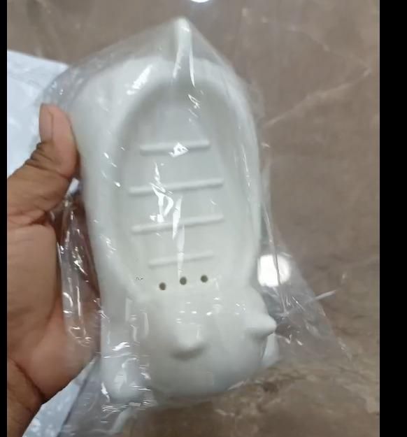 Adorable Cat Soap Holder Home & Kitchen
