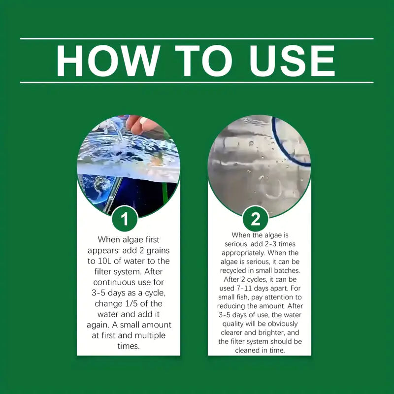 Algae Remover Fish Tank (Pack of 2) Home Improvement