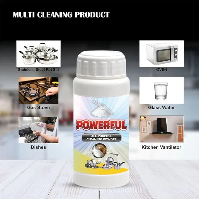 All Purpose Instant Kitchen Cleaning Powder (PACK OF 2) Home & Kitchen