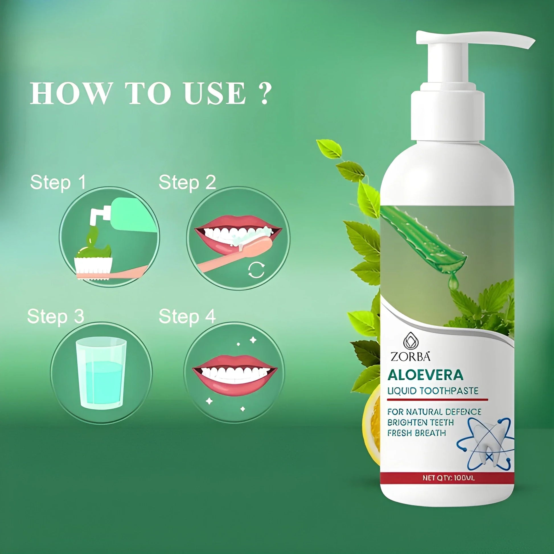 Aloe Vera Whitening Toothpaste