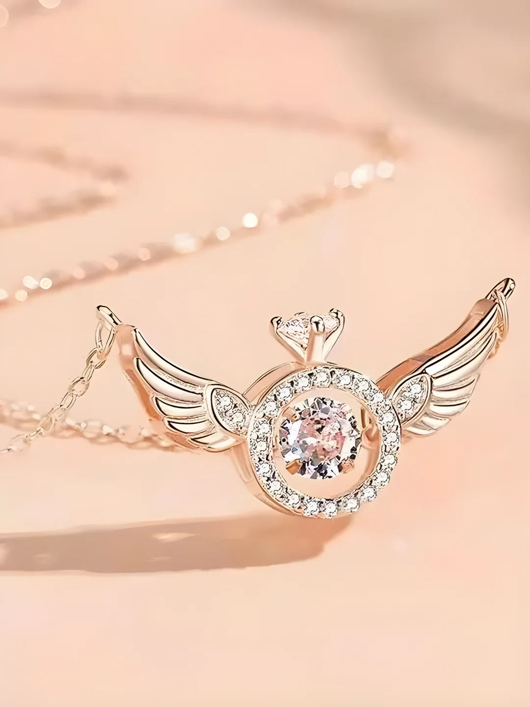 Angel Wing Pendant Necklace jewelry