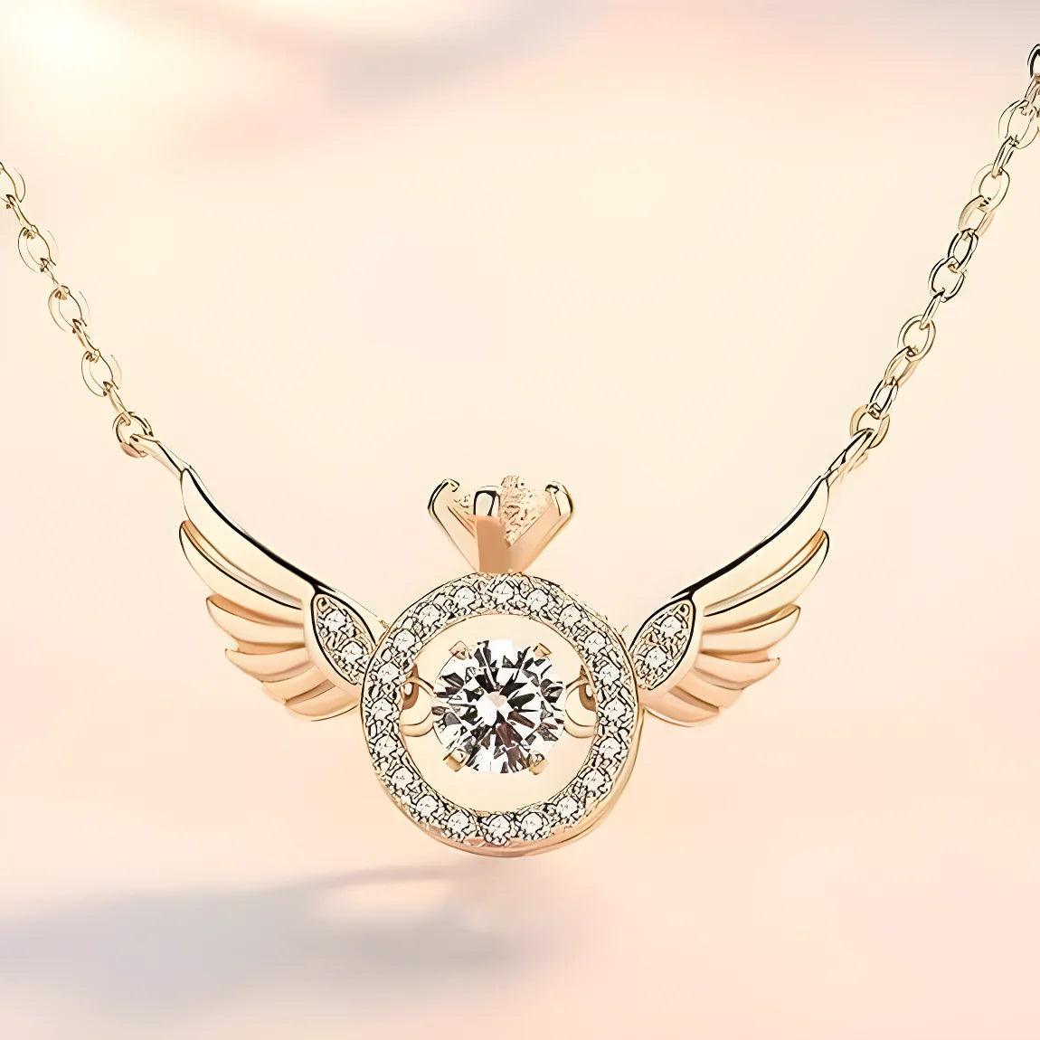 Angel Wing Pendant Necklace jewelry