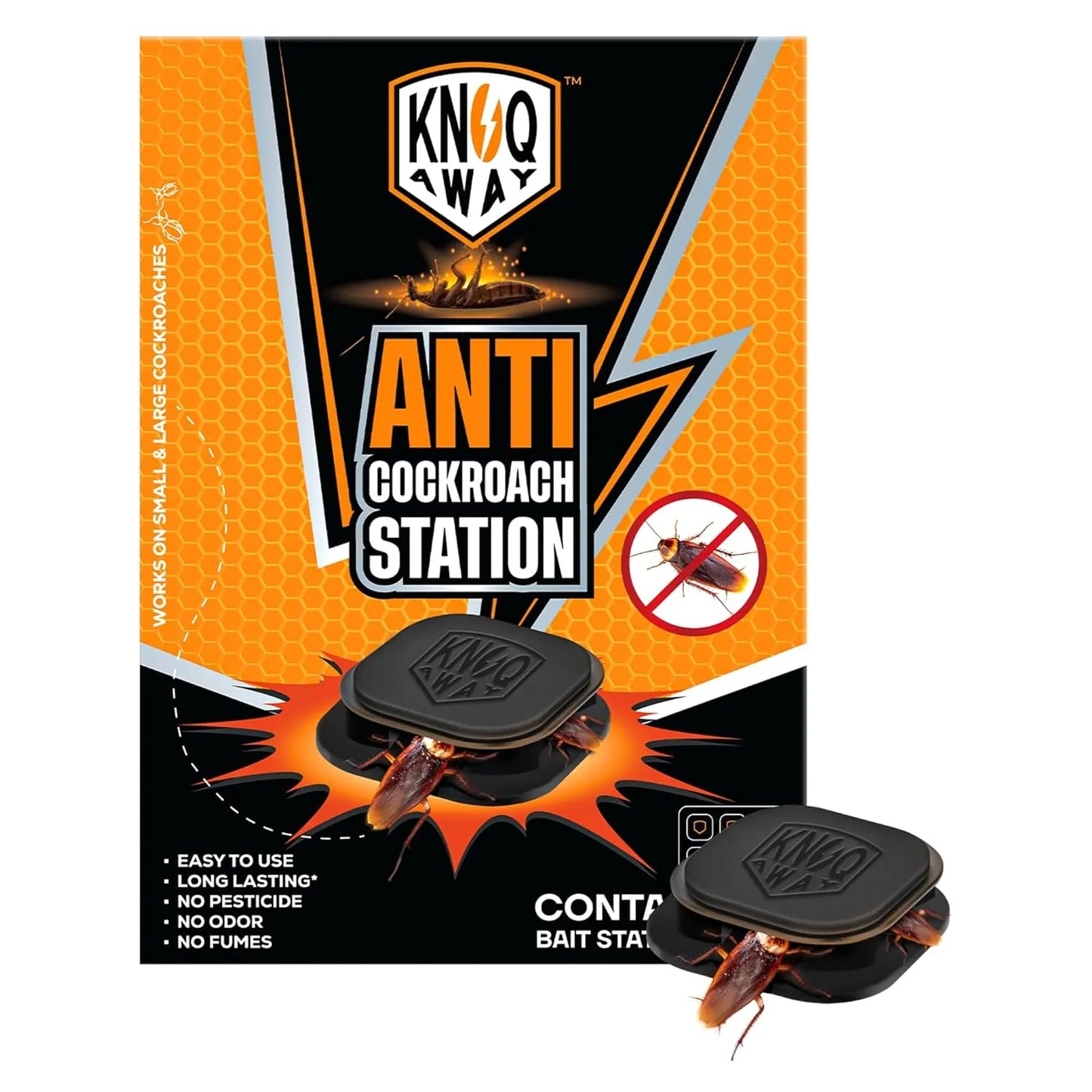 Anti Cockroach Station (Pack of 6 Baits) Home Improvement