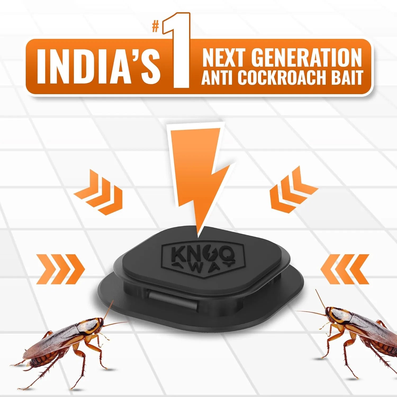 Anti Cockroach Station (Pack of 6 Baits) Home Improvement