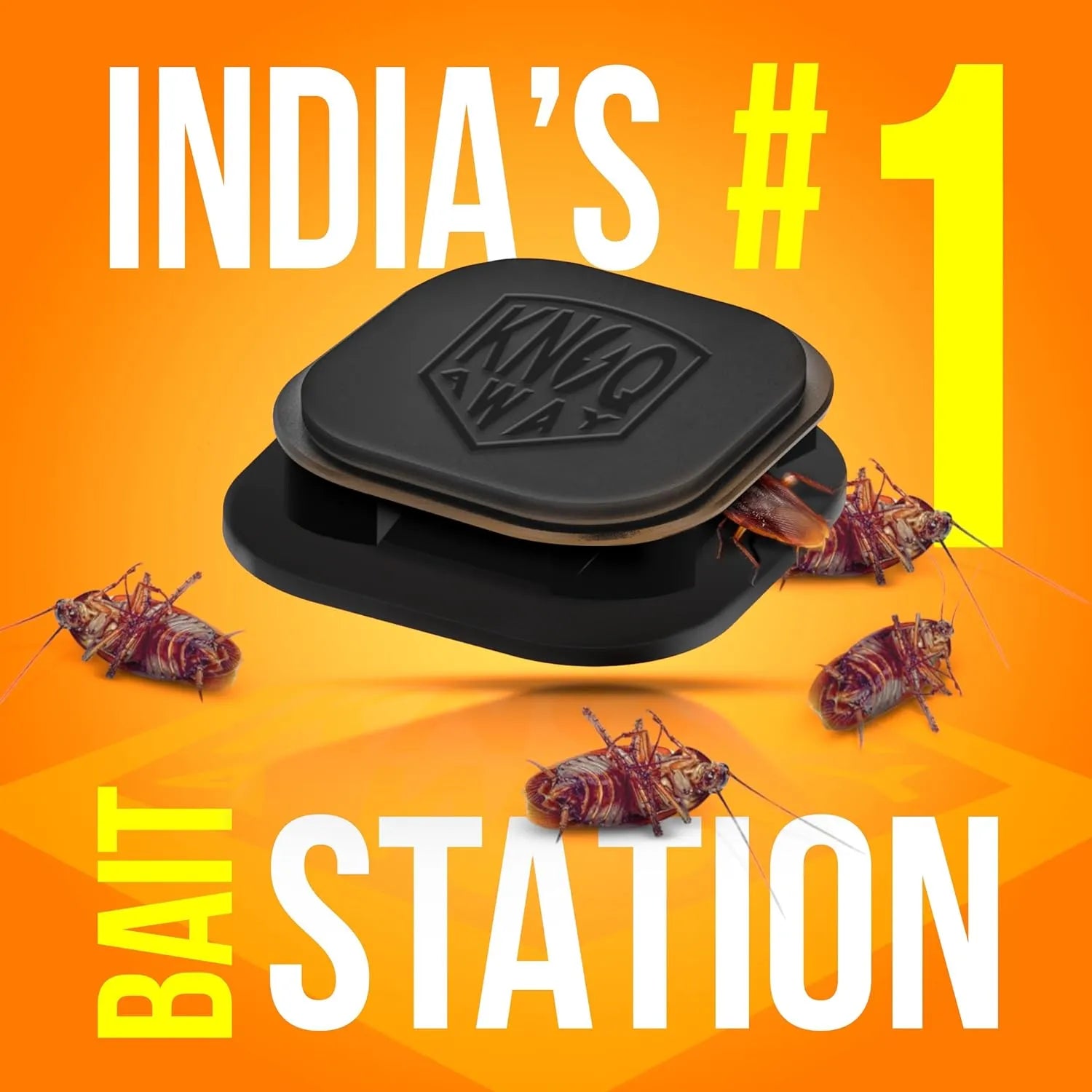 Anti Cockroach Station (Pack of 6 Baits) Home Improvement