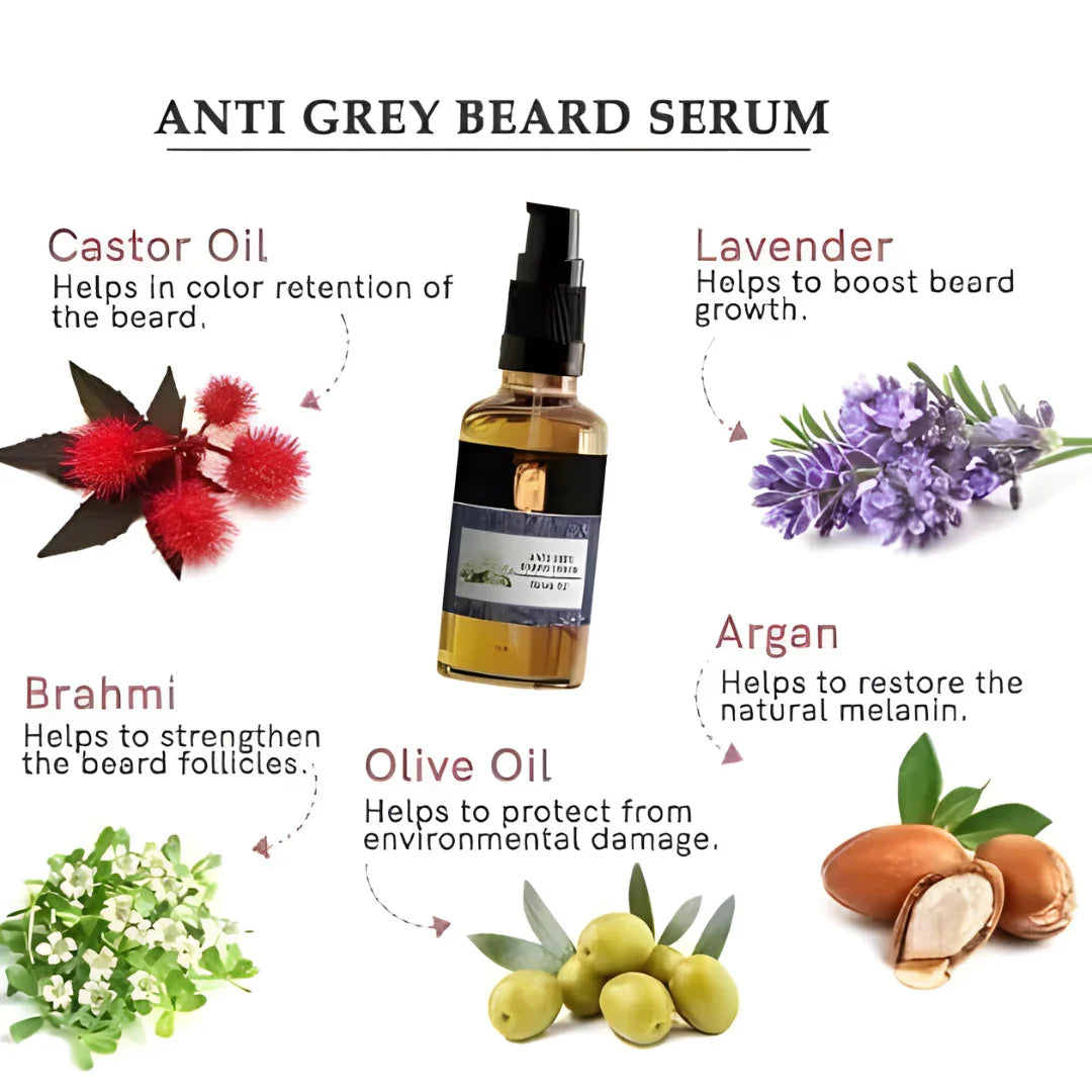 Anti Grey Beard SerumOil