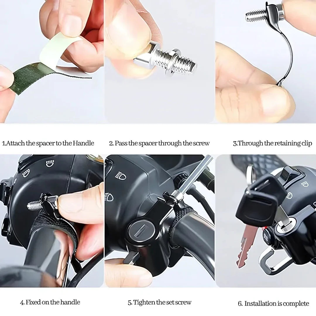 Anti Theft Helmet Security Lock