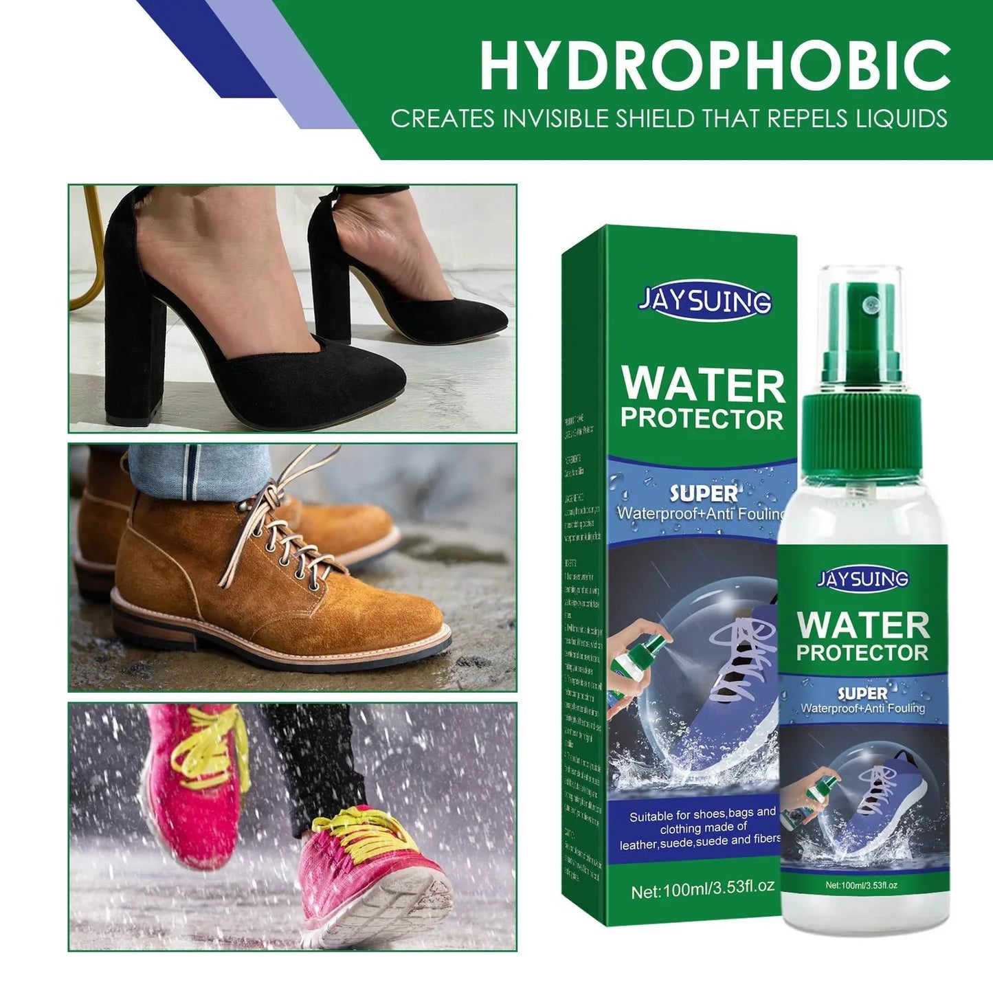 ArmorShield Fabric Protector Trio Shoes