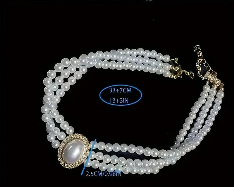 Artificial Pearl Necklace jewelry