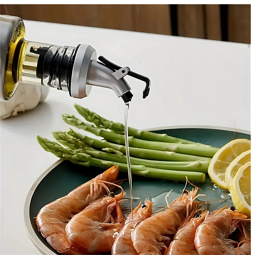Auto Close Oil Dispenser