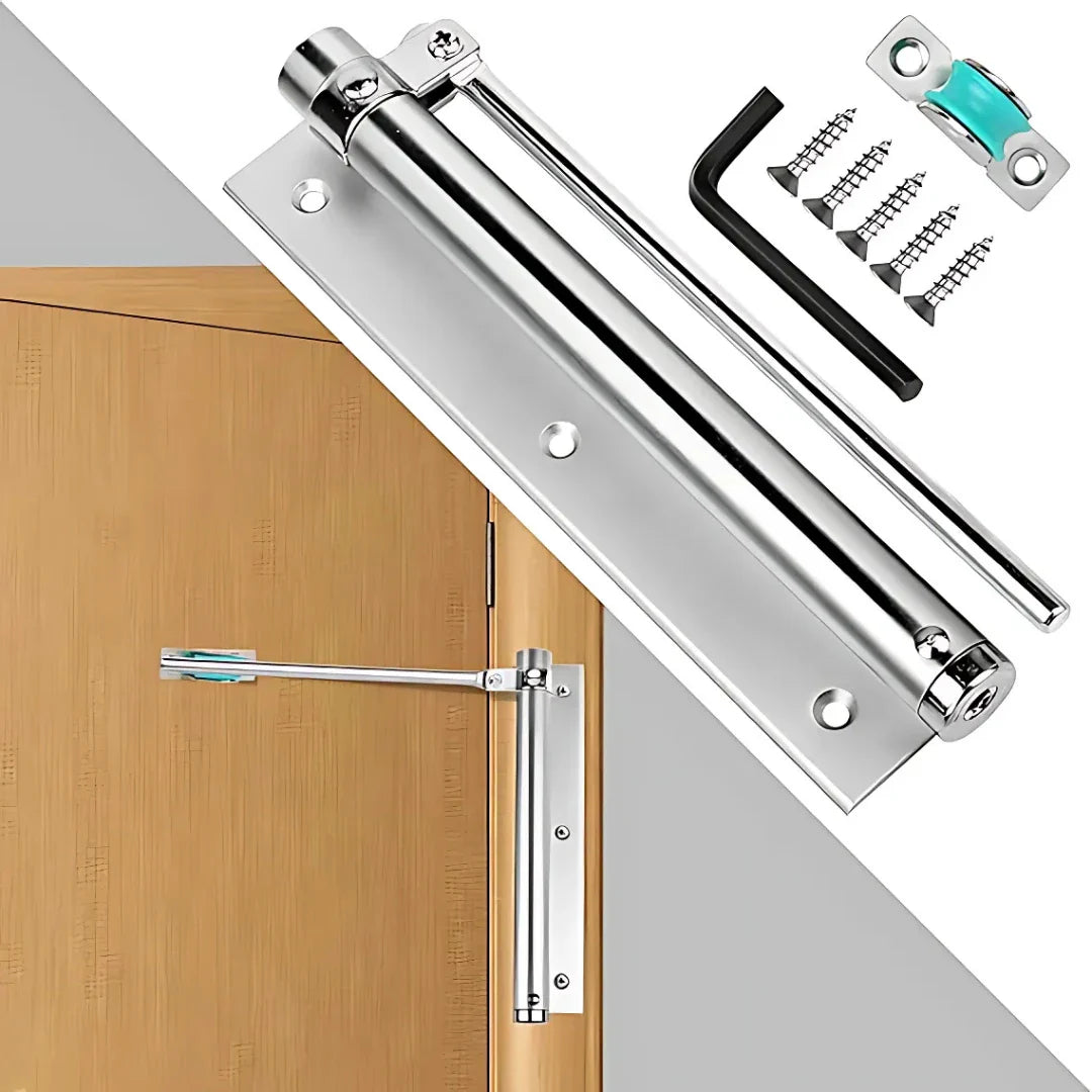 Automatic Door Closer Hinged Lock