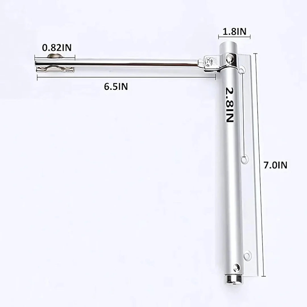 Automatic Door Closer Hinged Lock