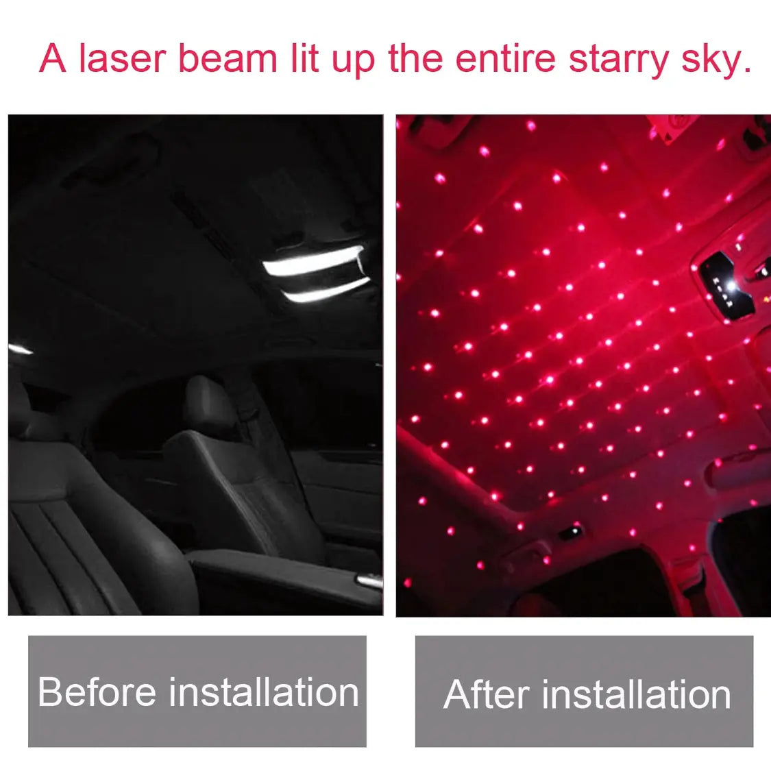 Avon Star Lamp USB Car Fancy Light (Pack of 2)