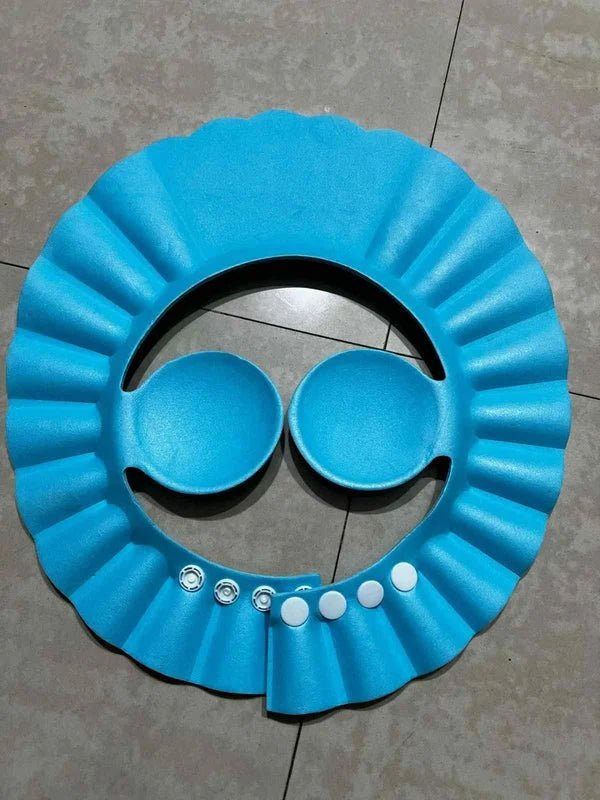 Baby Adjustable Safe Bathing Shower Cap (Pack of 2) baby