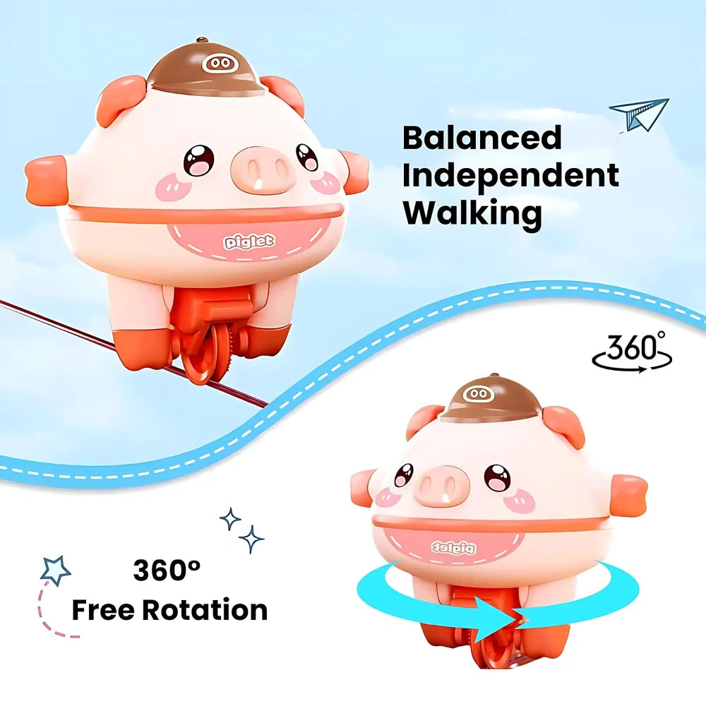 Balancing Pig Tightrope Toy kids activiy