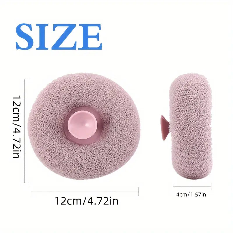 Bath Towel Scrub Bath Massage Shower Ball With Sucker Scrub bathroom