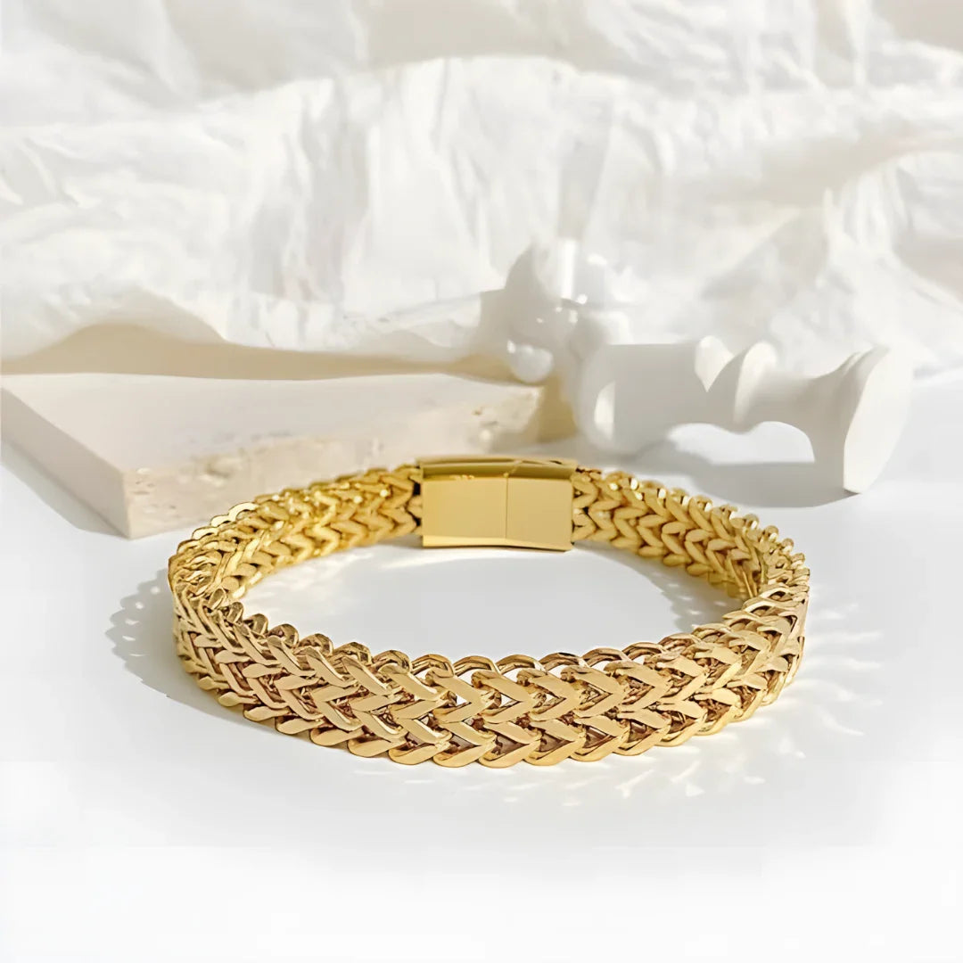 BD Gold Cuban Bracelet Men