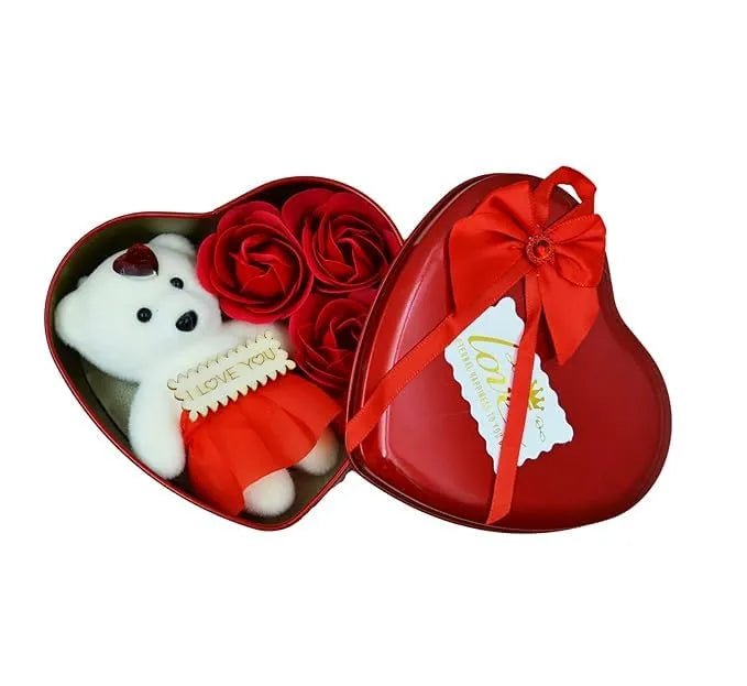 Bear Rose Gift Box Gifting