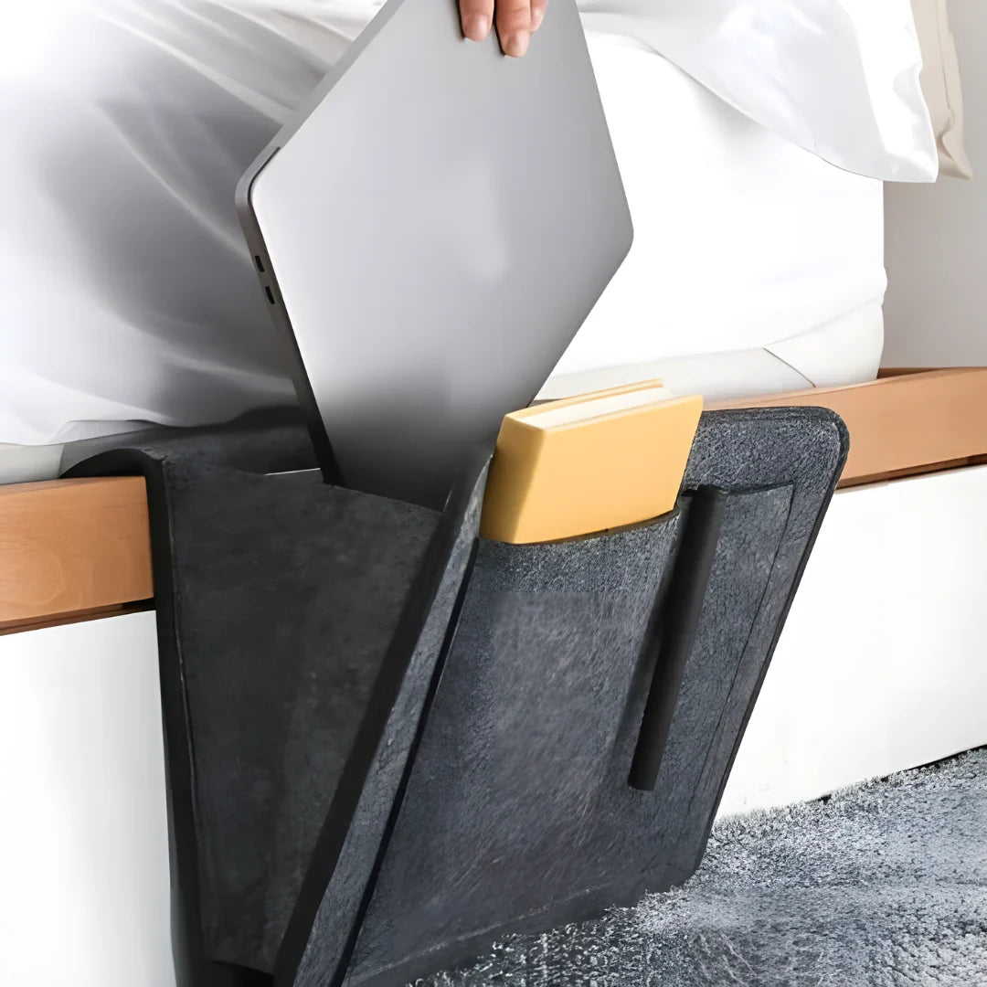 Bedside Caddy Essentials Pocket Hanging Storage Organizer