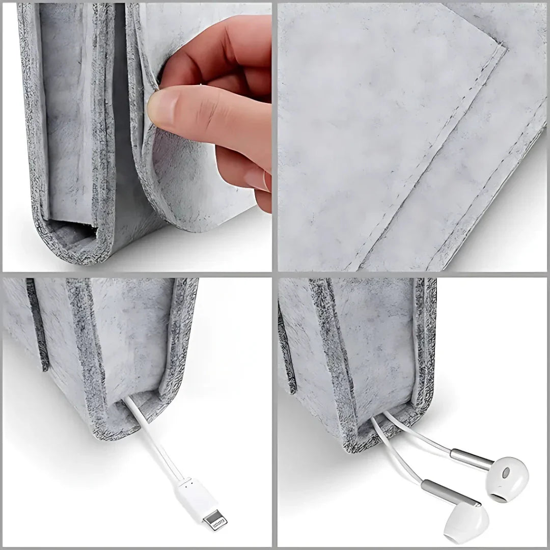 Bedside Caddy Essentials Pocket Hanging Storage Organizer