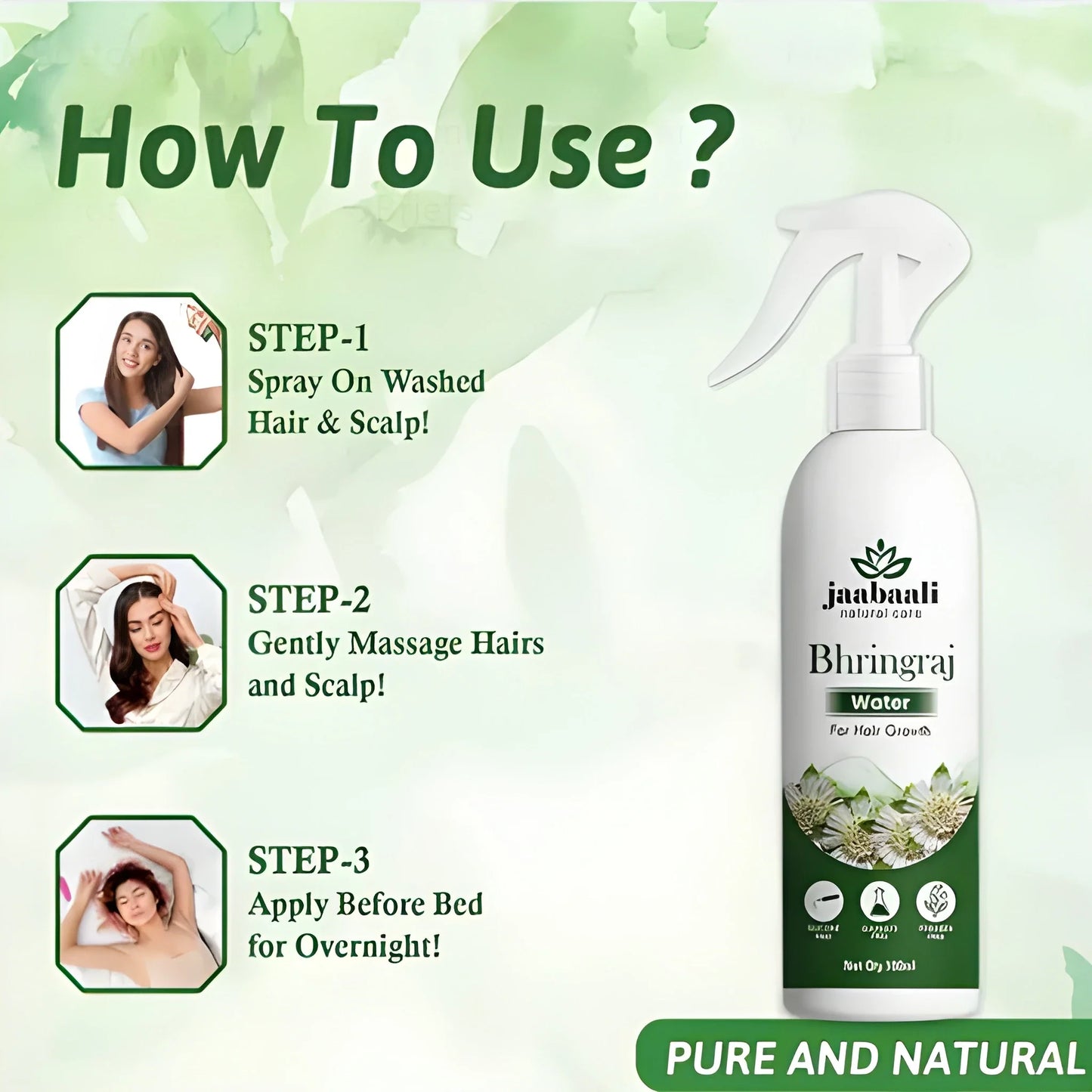 Bhringraj Hair Growth Water