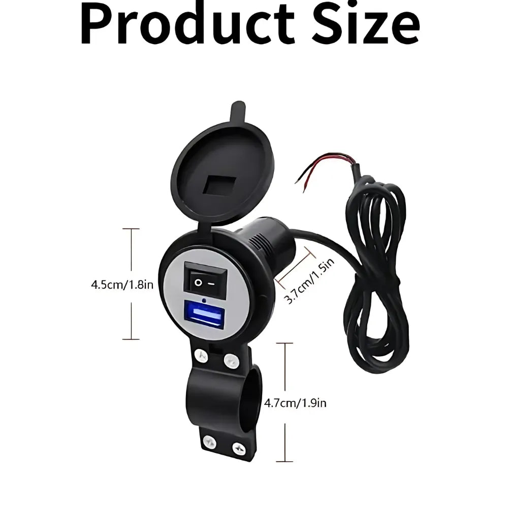 Bike Motorcycle USB Charger