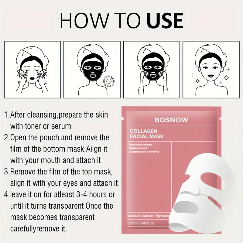 Bio Collagen Face Mask Overnight (4pcs) Skincare