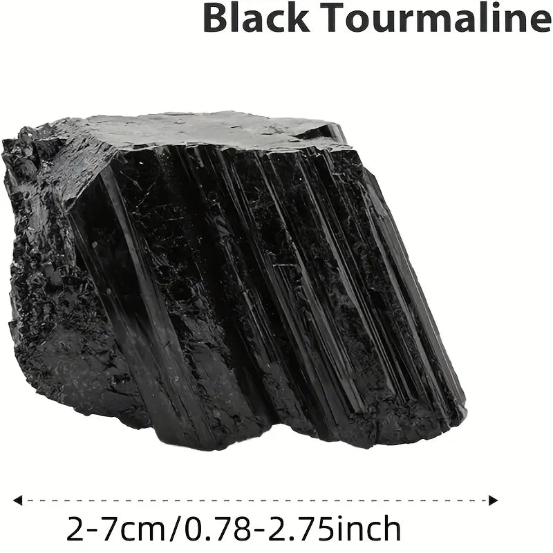 Black Tourmaline Raw Stone Home Accessories