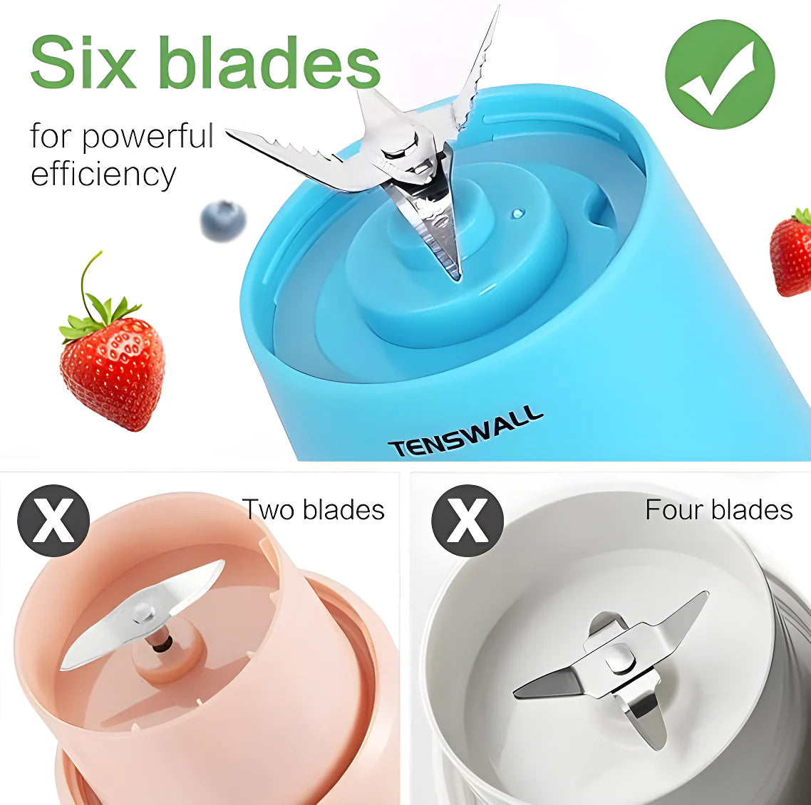 Blender + Power Bank Duo Electronics