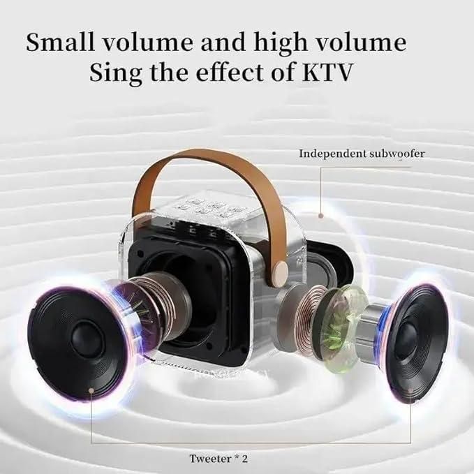 Bluetooth Speaker with Karaoke Mic Speaker
