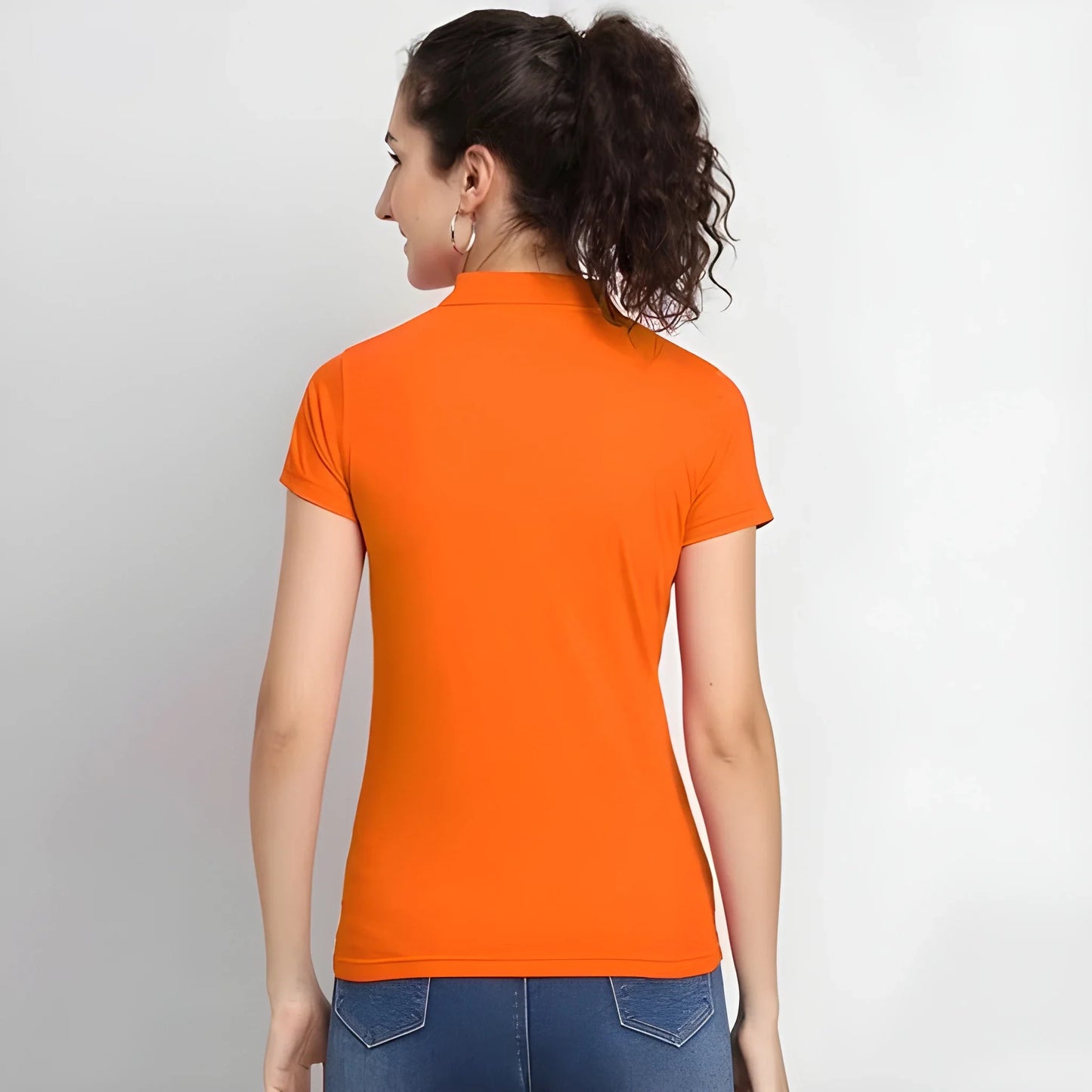 Bold Orange Polo