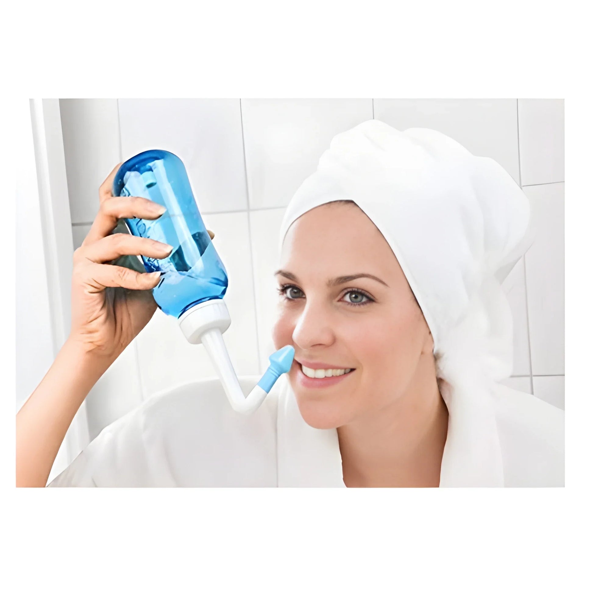 BPA Free Rinse Bottle – Leak Proof & Easy Flow (17.5 × 10 cm)