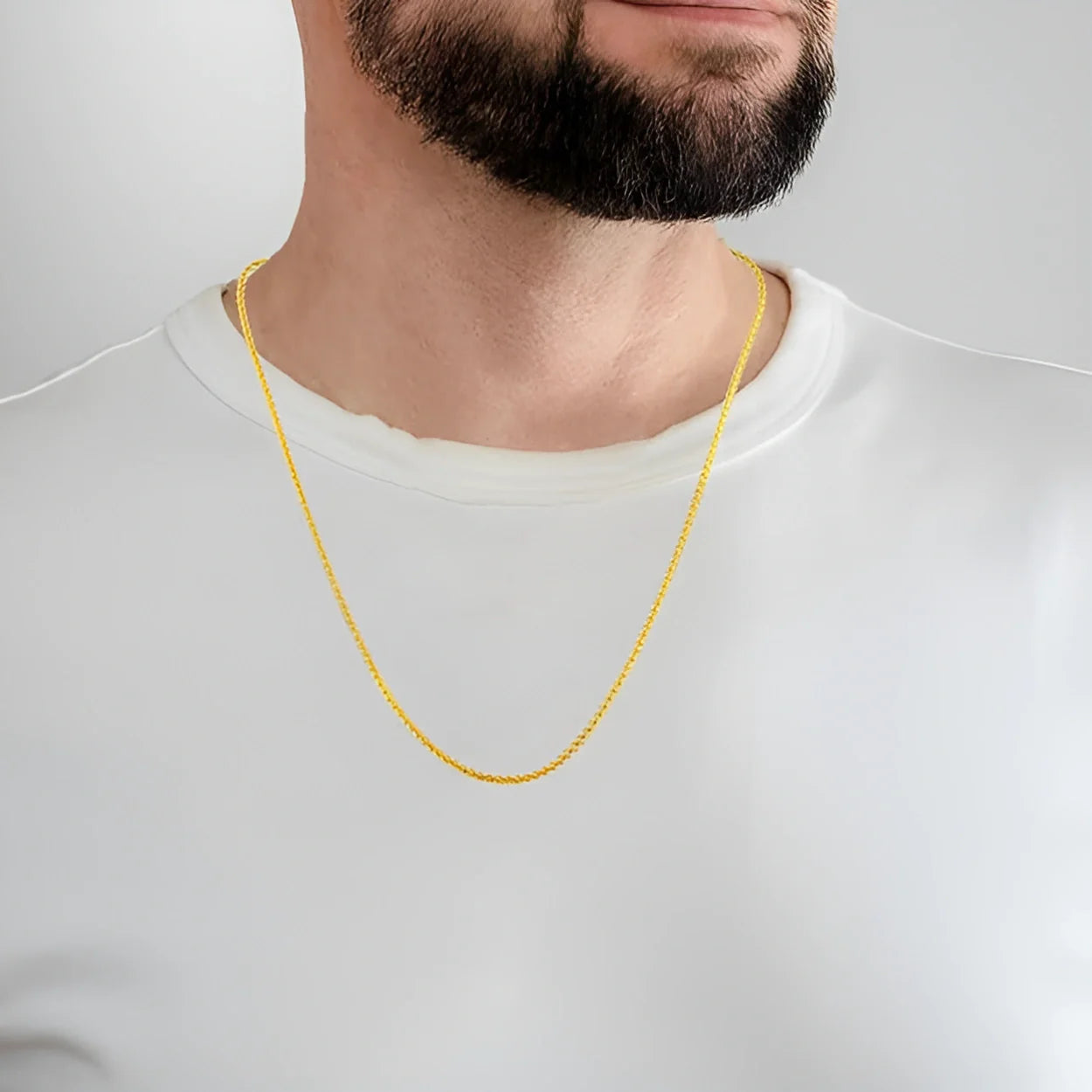 Brass Gold Plated Chain jewelry