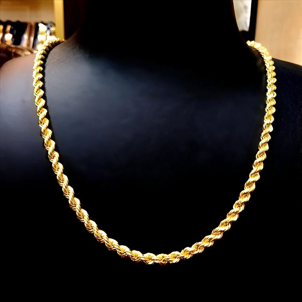 Brass Gold Plated Chain jewelry
