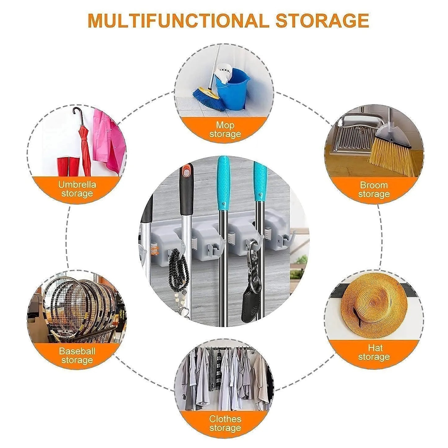 Broom Holder Home Accessories