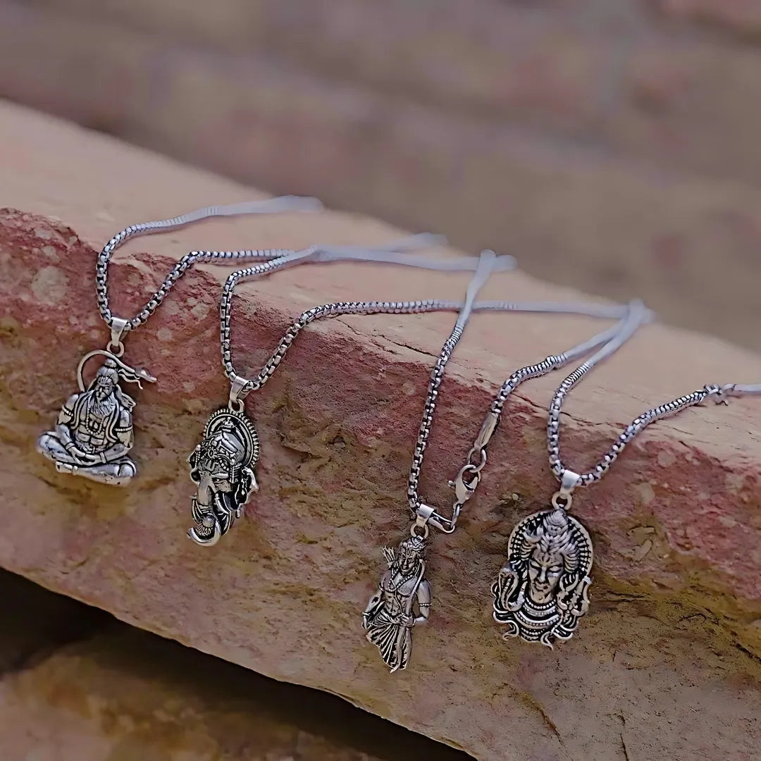Buy 1 Get 3 Free Pendant With Chain