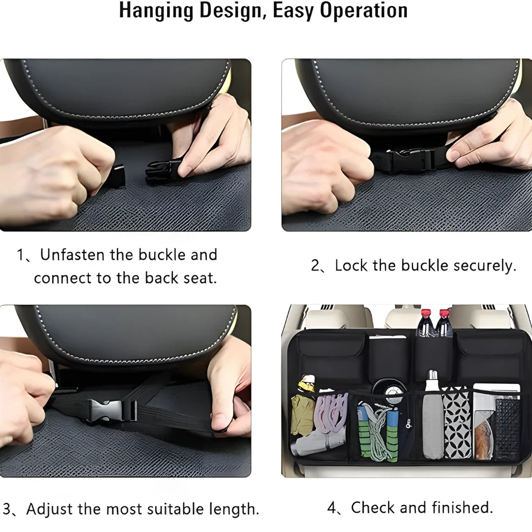 Car Backseat Trunk Organizer