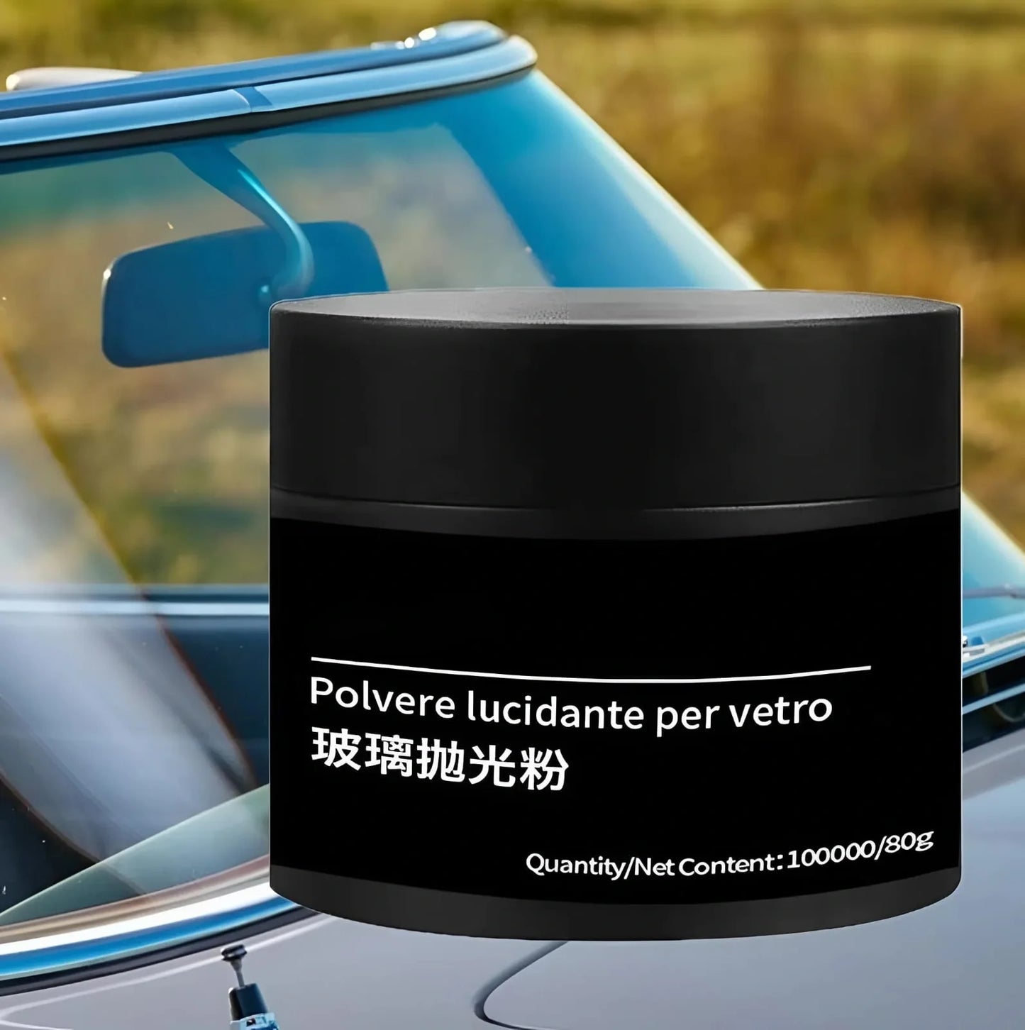 Car Glass Polish Powder