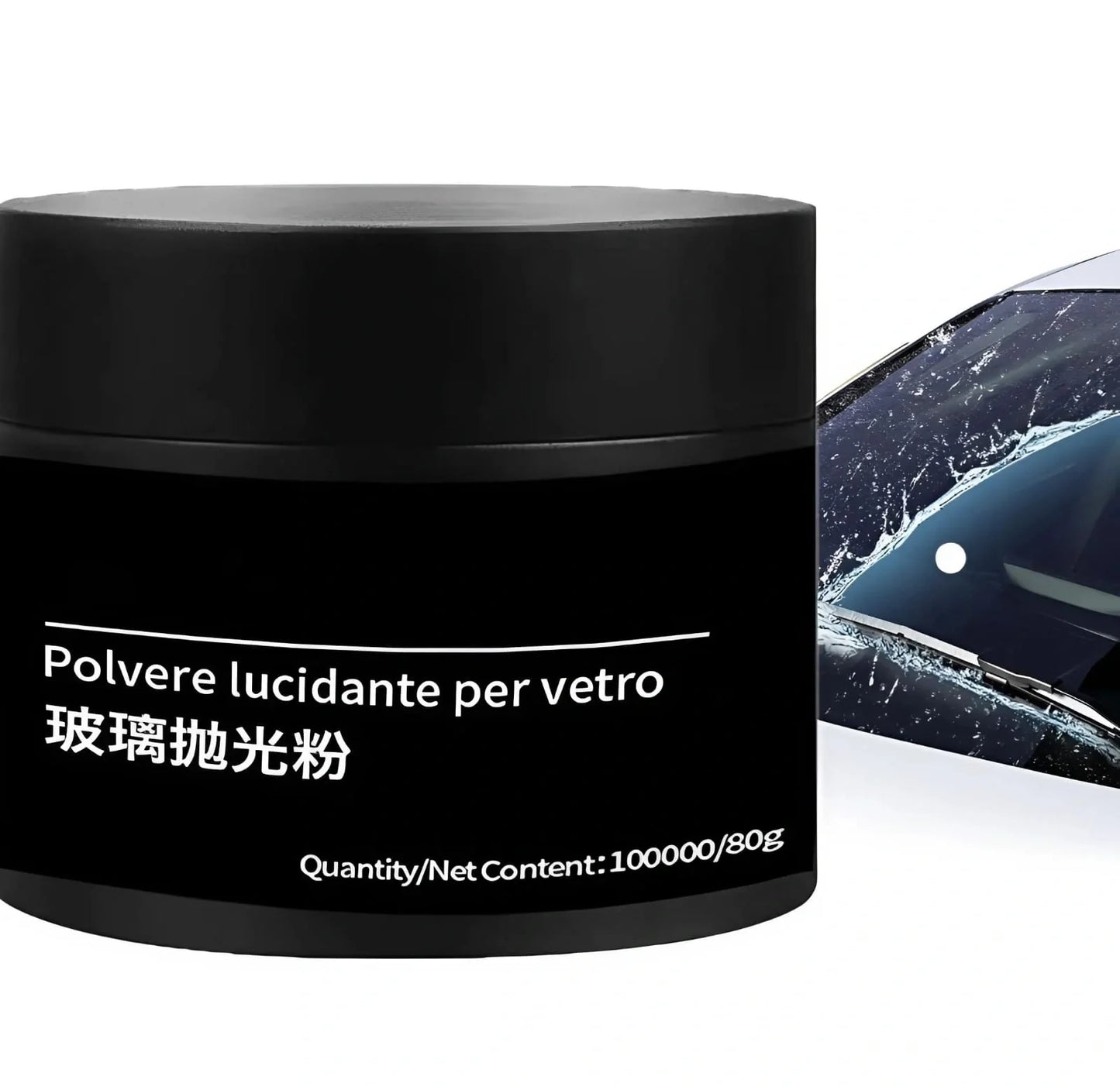 Car Glass Polish Powder