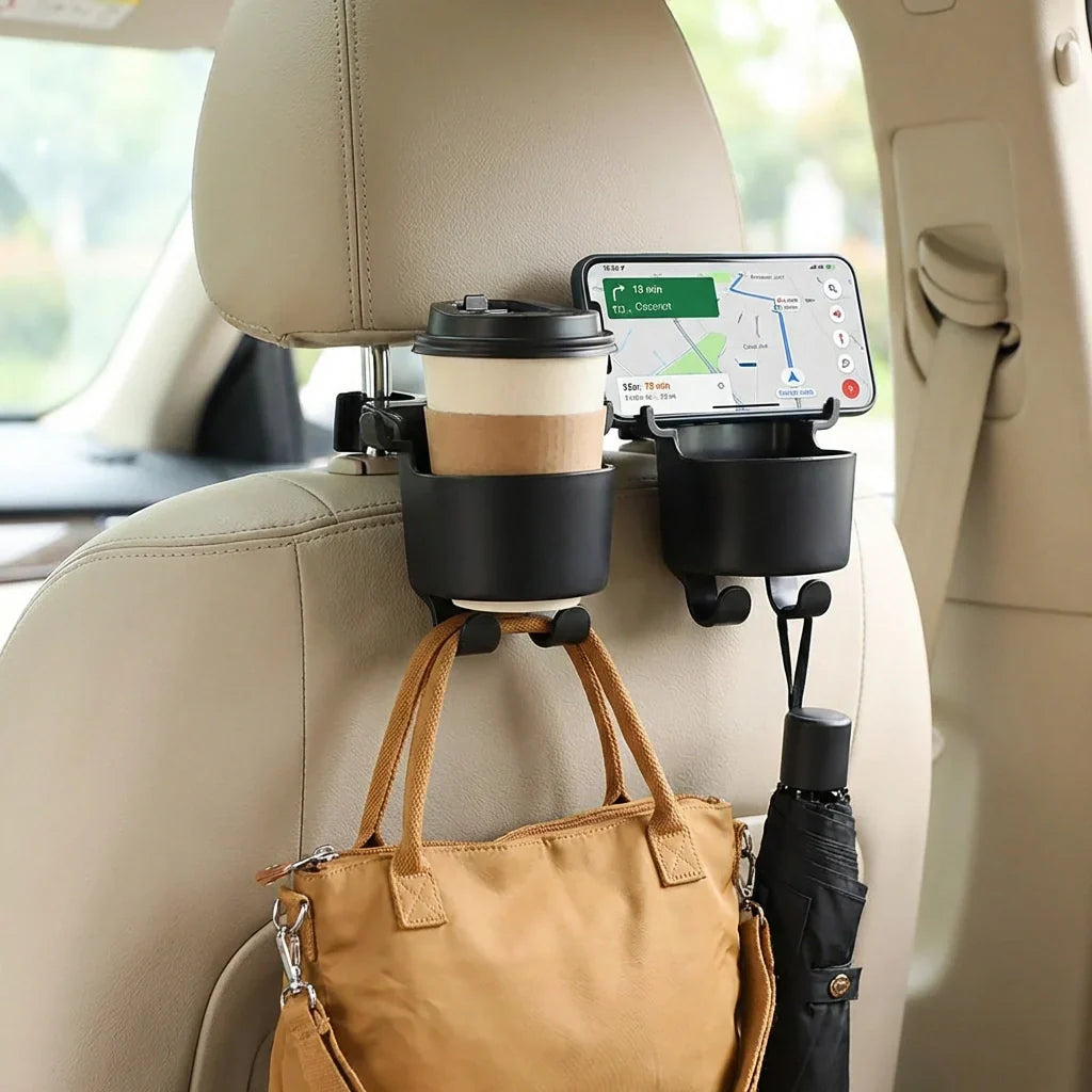 Best car headrest backseat organizer - vehicle hangers & hooks | 2026 | fast shipping