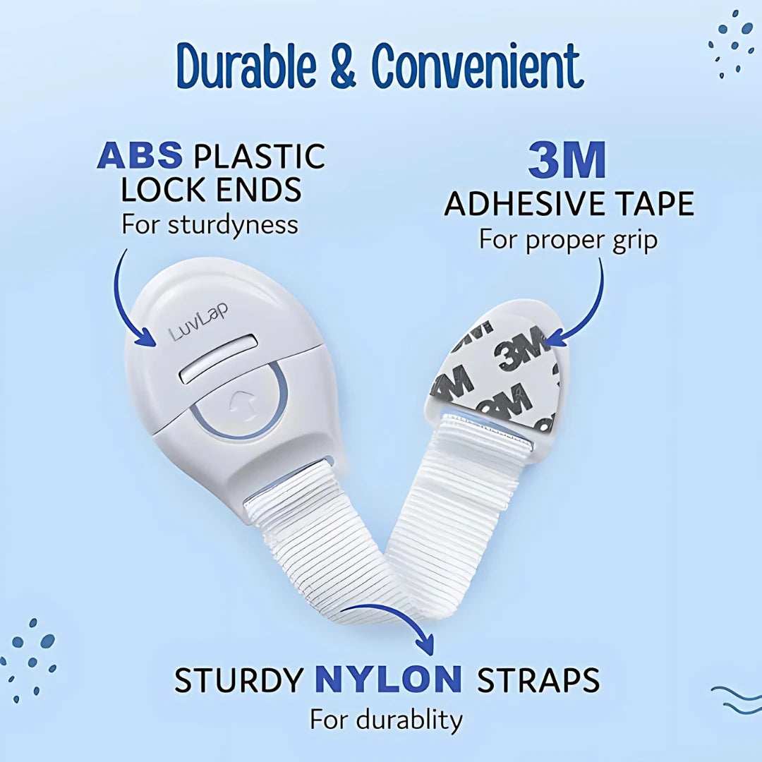 10 Pcs Child Safety Strap Locks