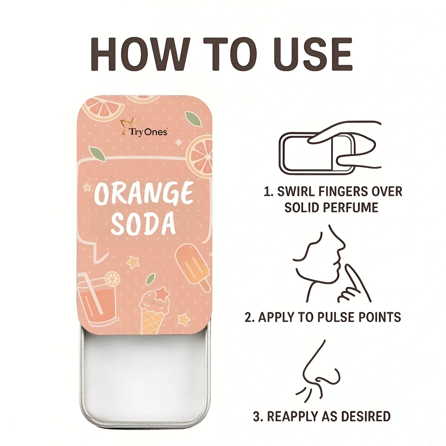 Citrus Solid Perfume Duo